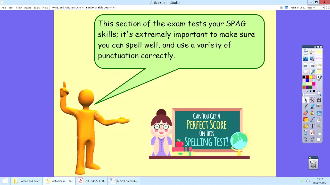 AQA Functional Skills Level 1 Writing Paper