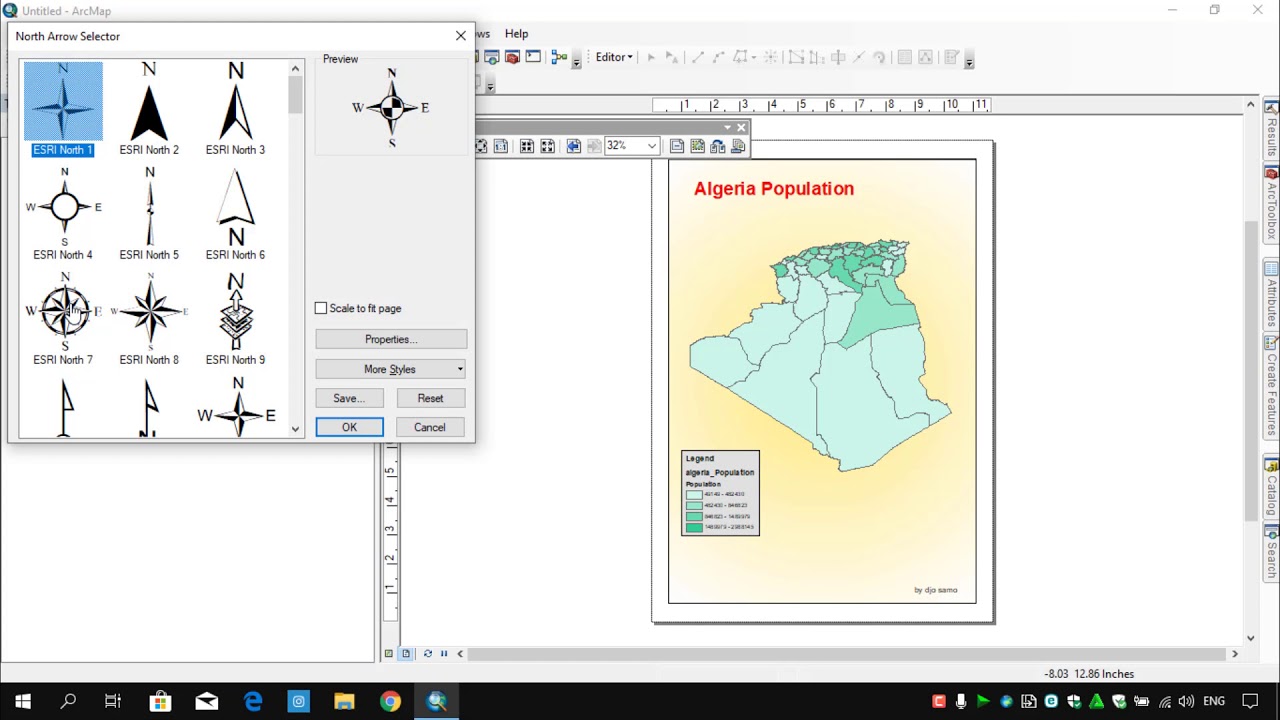 ArcMap Layout