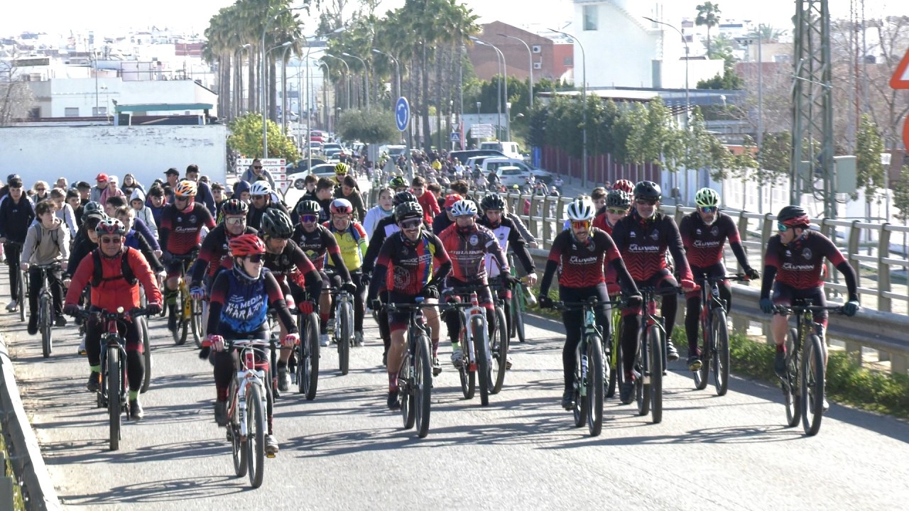 Los Palacios prepara una nueva marcha ciclista para conmemorar el Día de Andalucía