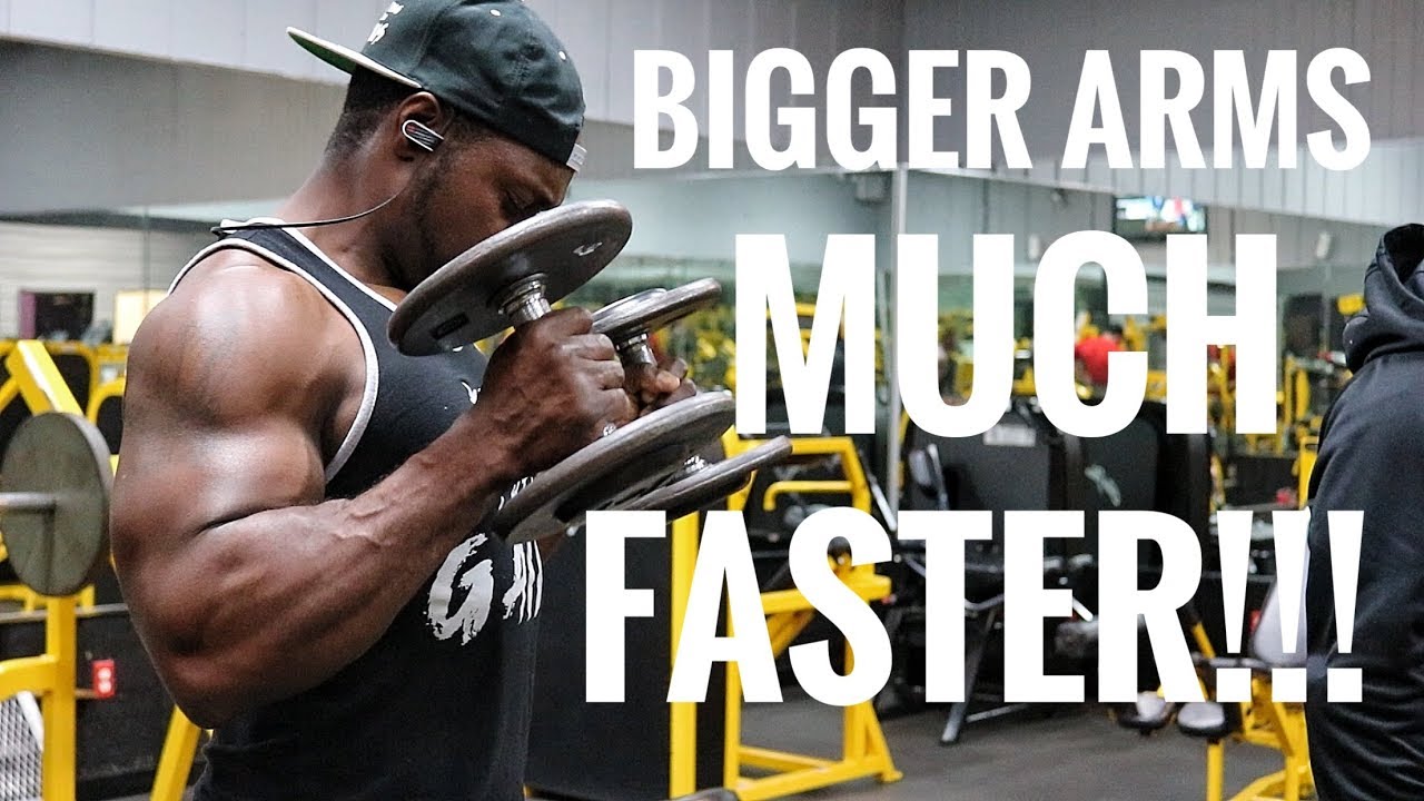 How To Get Bigger Arms Much Faster!!! (Biceps & Triceps!!!)
