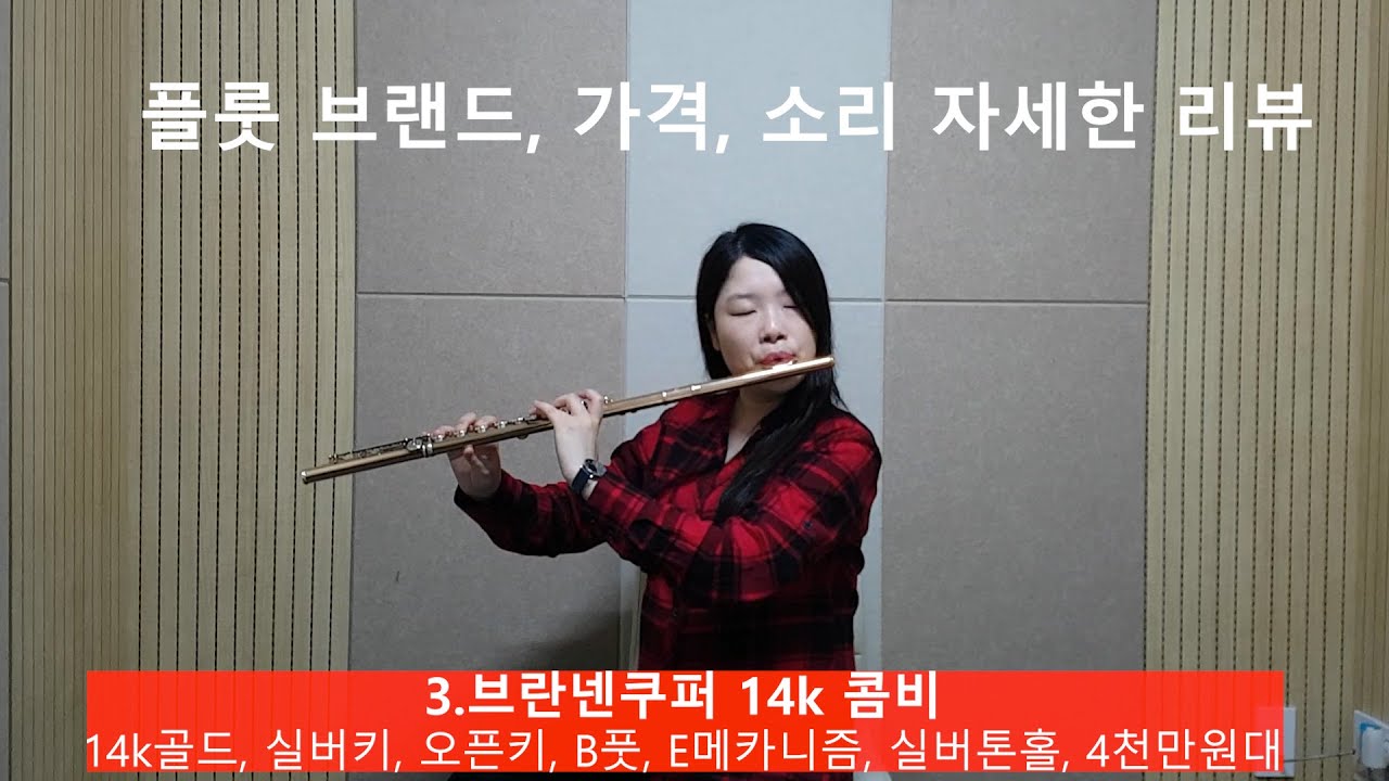 플룻리뷰 야마하 yfl221(yfl222) VS 펄 pf505re VS 브란넨쿠퍼14k콤비