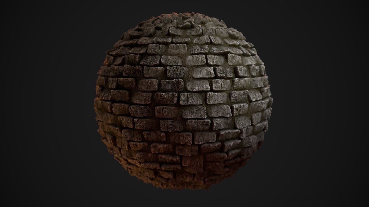 Dungeon Bricks Substance Designer Material