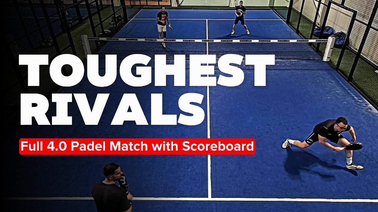 Rematch that I WANTED TO WIN so badly... - 4.0 level Padel Full Match With Scoreboard