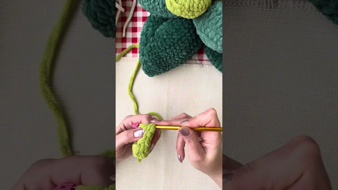 Подушка «Суккулент» Tutorial 🧶🧶🌸