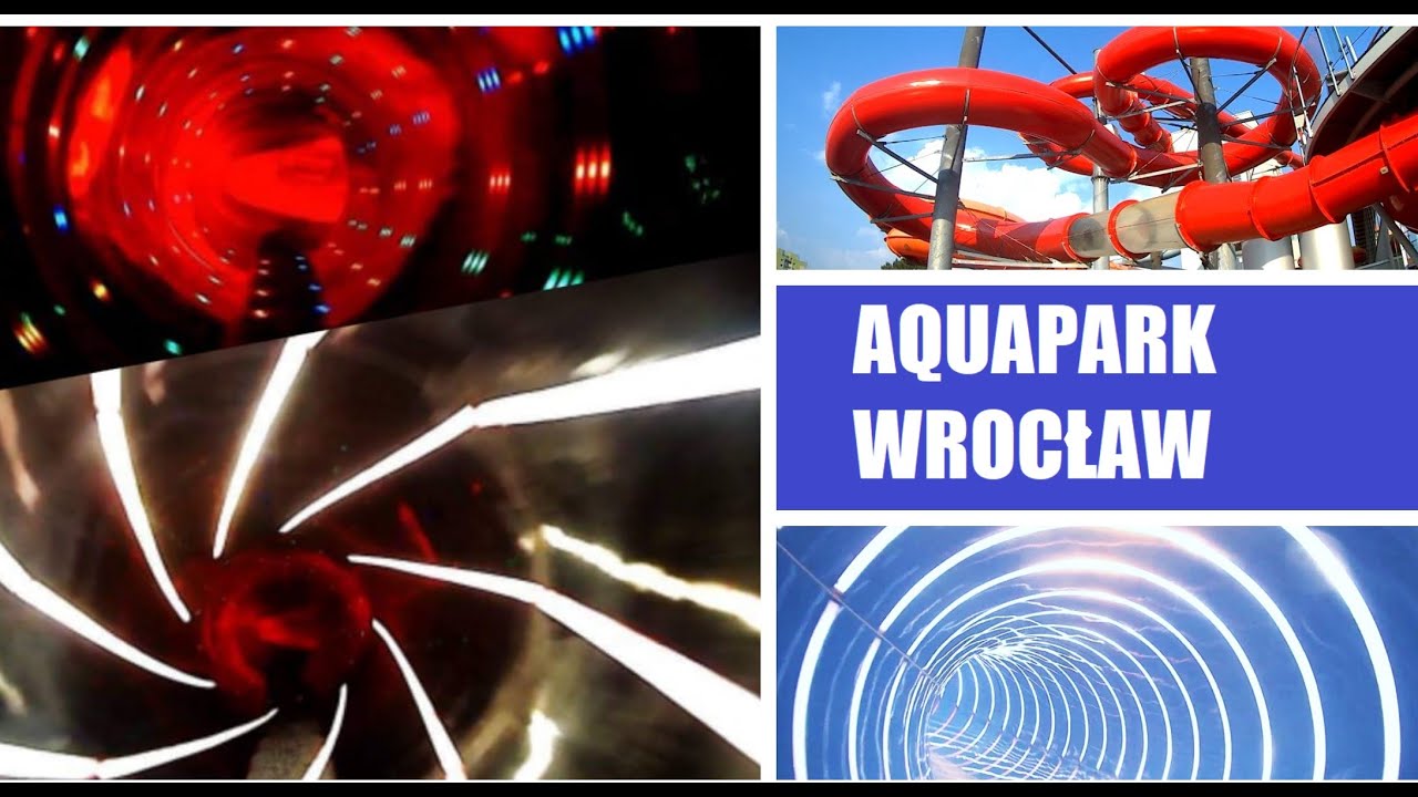 All Water Slides at Aquapark Wrocław 2020 / Wszystkie Zjeżdżalnie