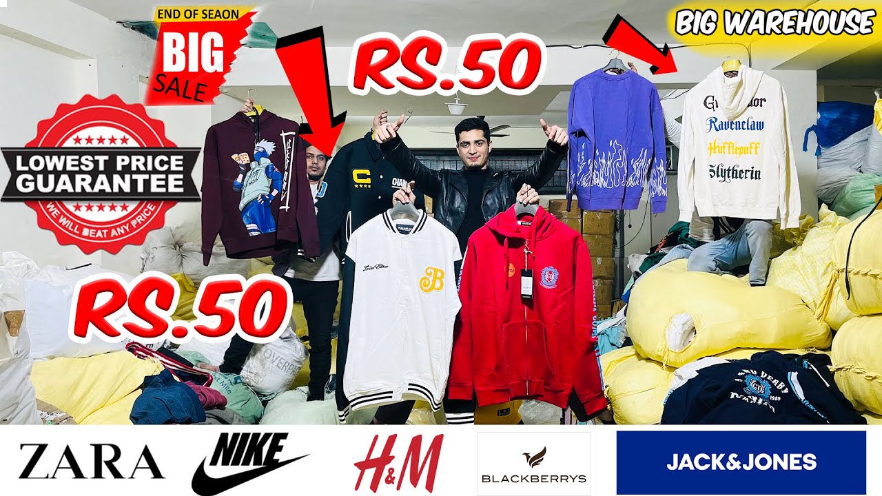 WINTER END SALE Rs.50 😱 Orignal Clothes   Mens, Ladies ,Kids Winter Clothes Jacket Sale