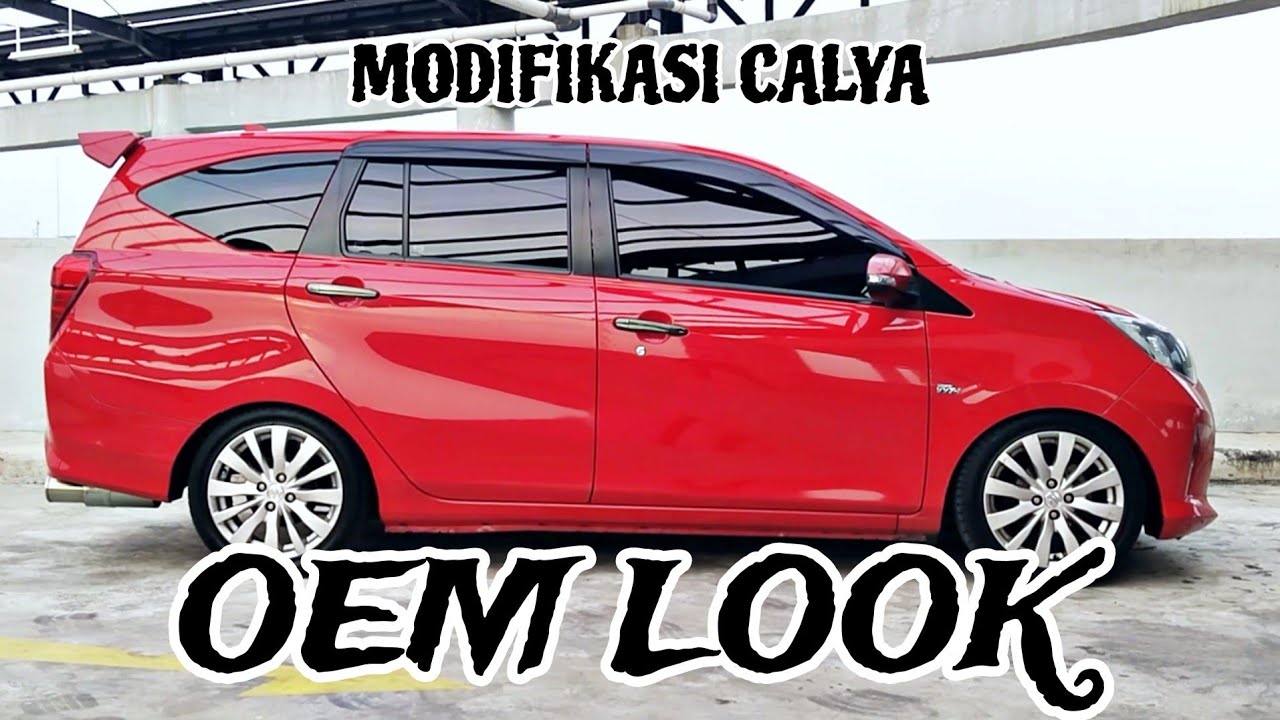 Review modifikasi calya OEM LOOK simple ceper