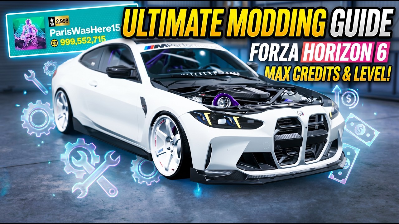 Forza Horizon 6 МОДЫ/ЧИТЫ/ХАКИ/ГАЙД. БЕСКОНЕЧНЫЕ КРЕДИТЫ, ОПЫТ, КОЛЕСА УДАЧИ И МАШИНЫ