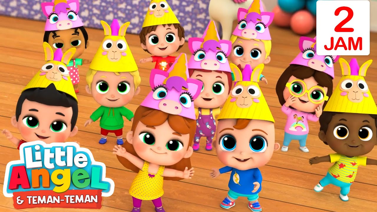 Belajar Berhitung 1 Sampai 10! | Little Angel | Lagu Anak Favorit | Nursery Rhymes Indonesia