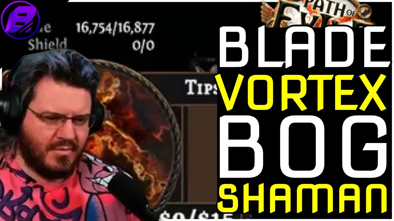 Blade Vortex Bog Witch Life Stacker PoE Legacy Of Phrecia Build Guide Showcase