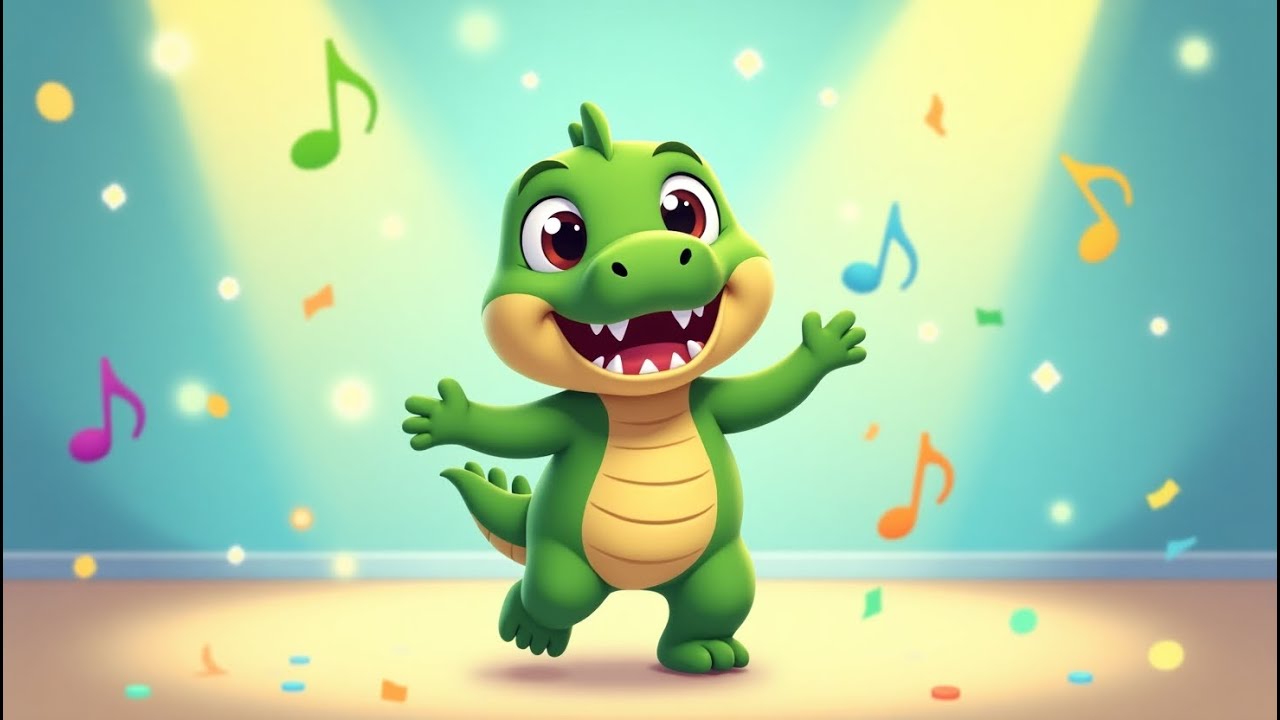 Jacaré Dança Sem Parar 🐊🎶 | Música Infantil Animada e Divertida | Mundo do Jacaré