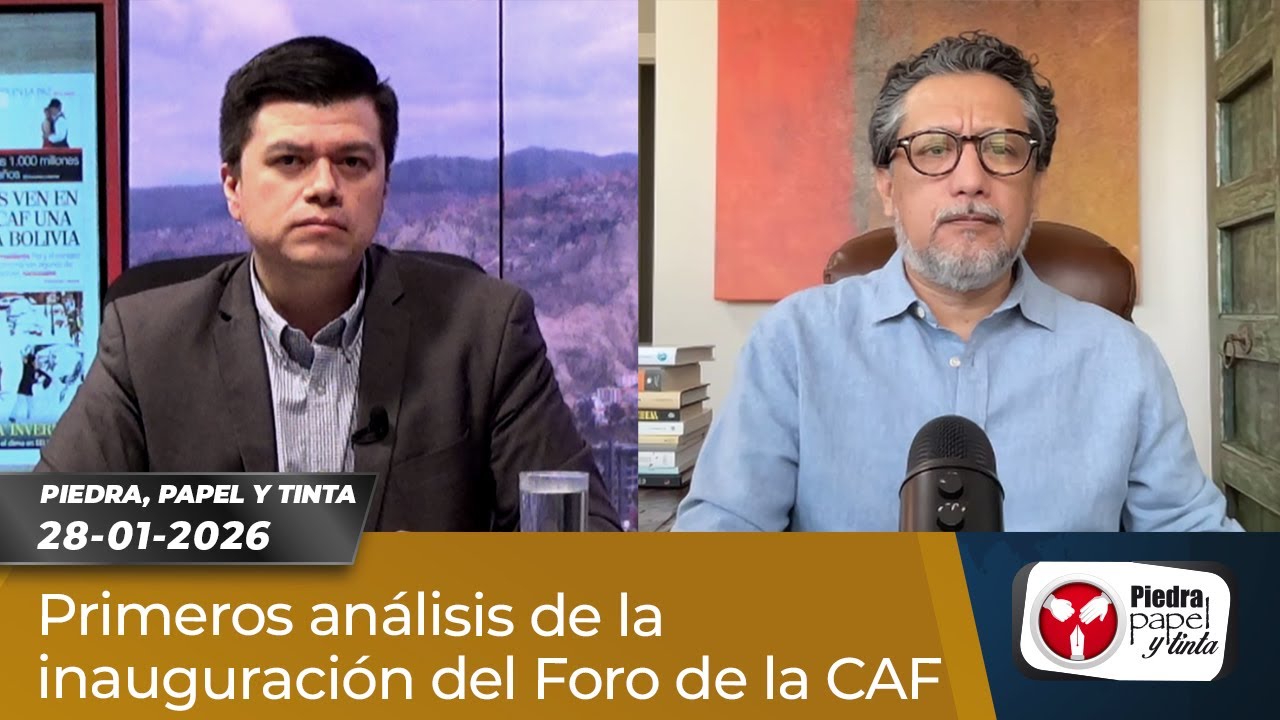 El economista Antonio Saravia analiza los primeros discursos presidenciales en el Foro de la CAF