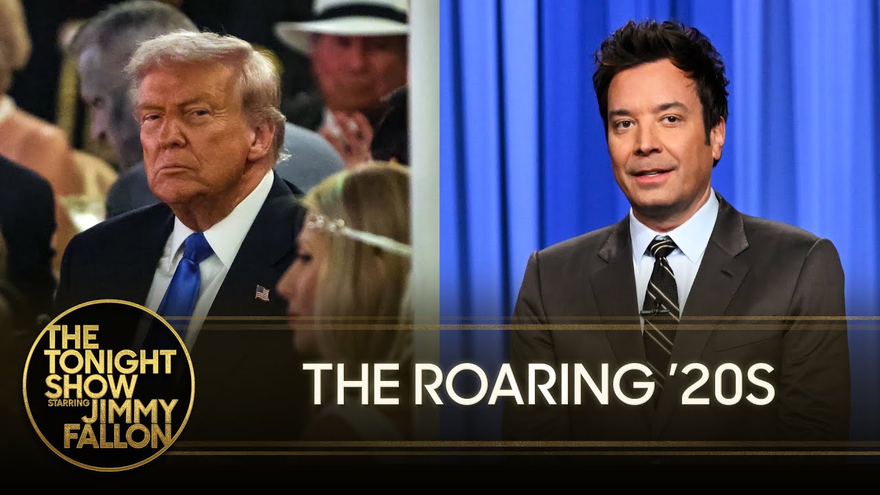 Trump Throws Tone-Deaf Great Gatsby Party, Brags About Lavish Bathroom Renovation | The Tonight Show