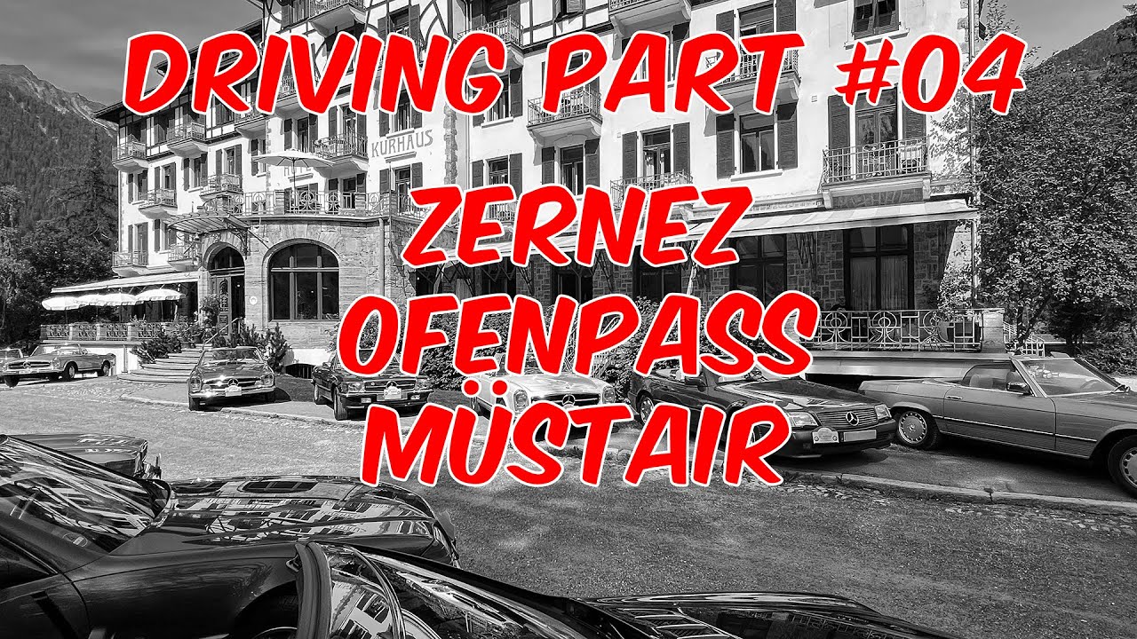 Driving Part  #04 Zernez – Ofenpass – Müstair in 4K UHD www.youtube.com/@besterstern666