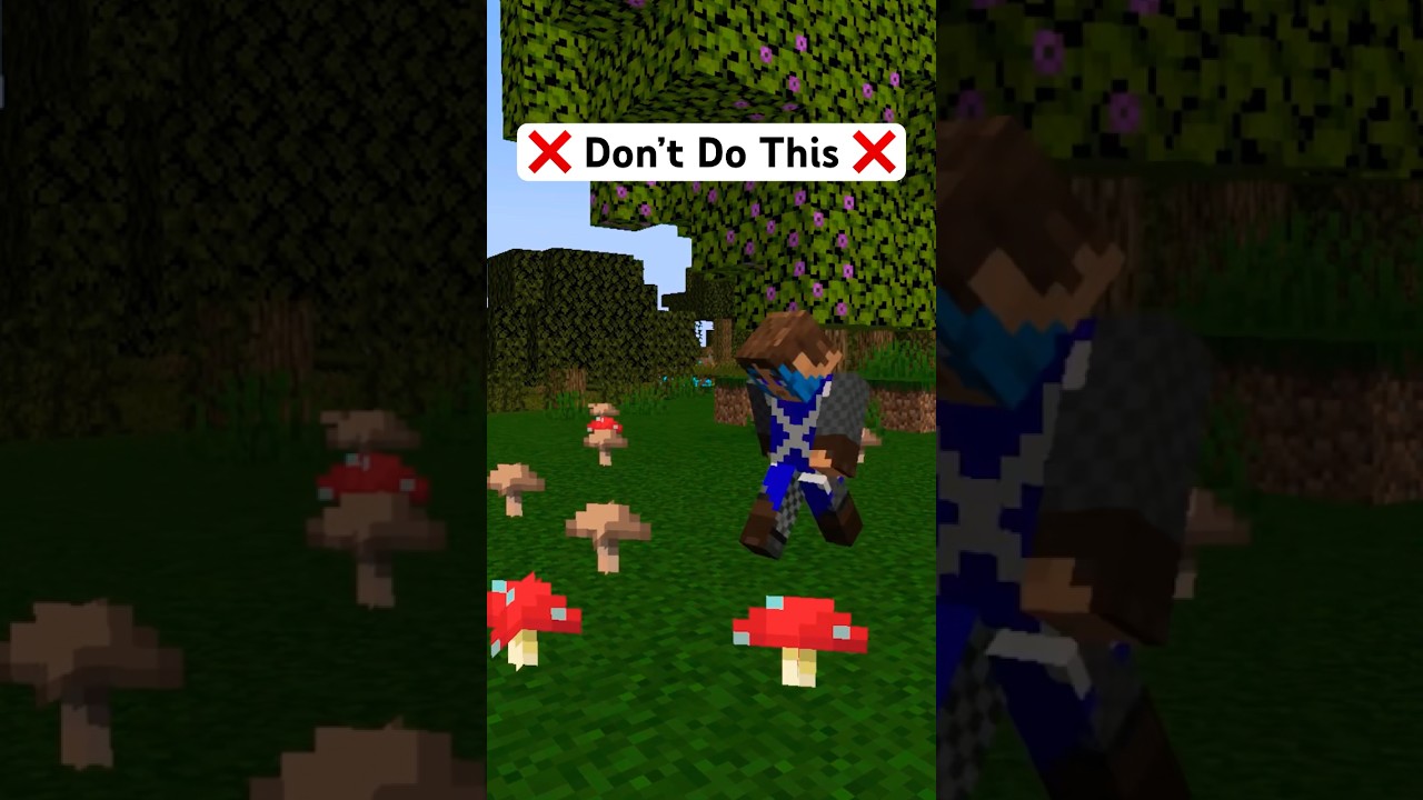 EASIEST Automatic AFK Mushroom Farm Tutorial - Minecraft Java 1.20 