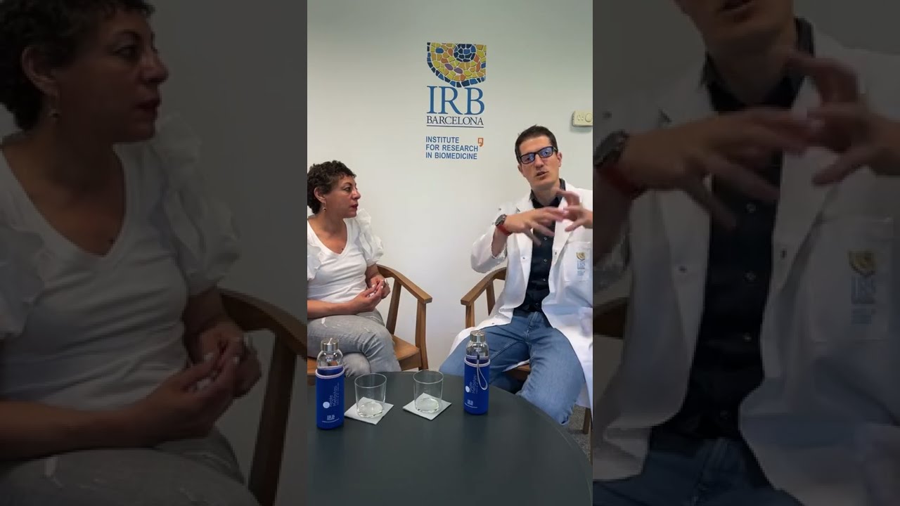 Cristina Medina conversa sobre cáncer con el Dr. Roger Gomis del IRB Barcelona