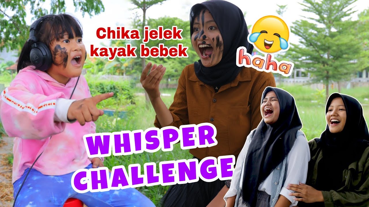 WHISPER CHALLENGE LUCU | TEBAK BIBIR | CHIKAKU CHANNEL
