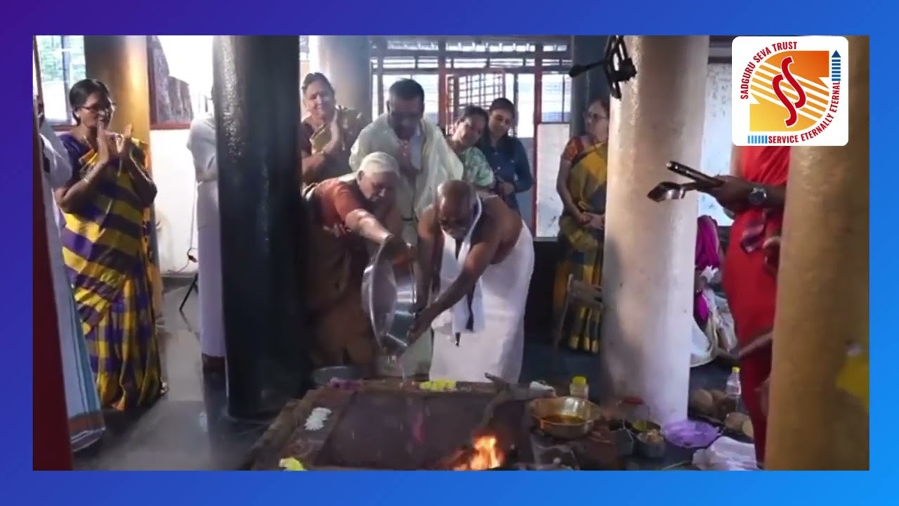 Performed Rudra Pooja and Gow Pooja