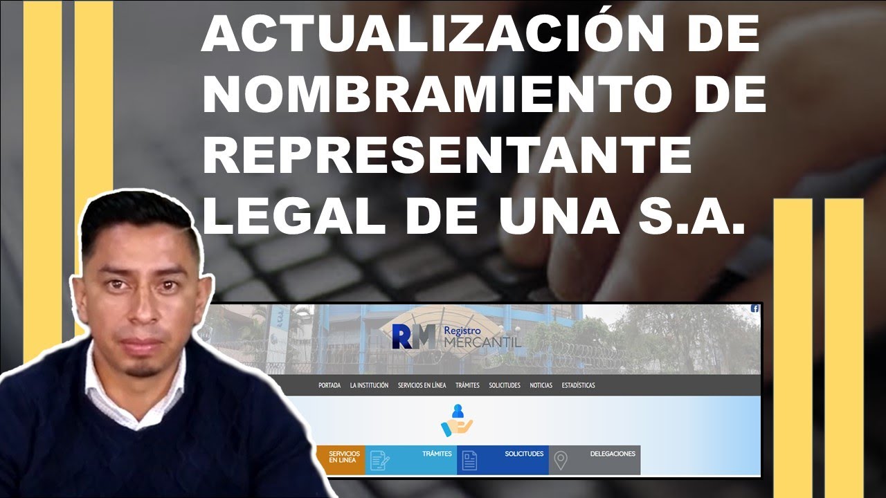 Actualización de Nombramiento de Representante Legal de una Sociedad Anónima! 📑✍️