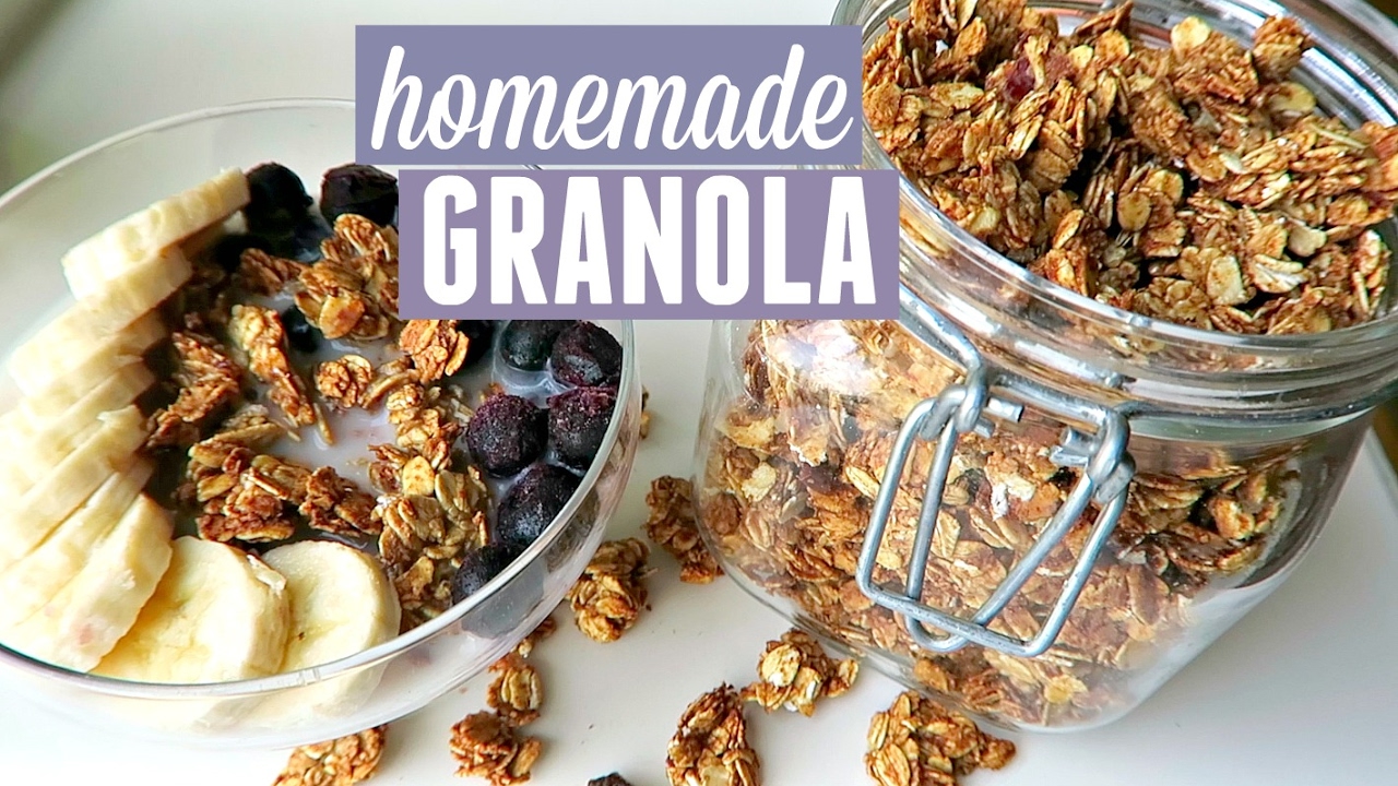 BANANA GRANOLA | Gluten-free & Vegan