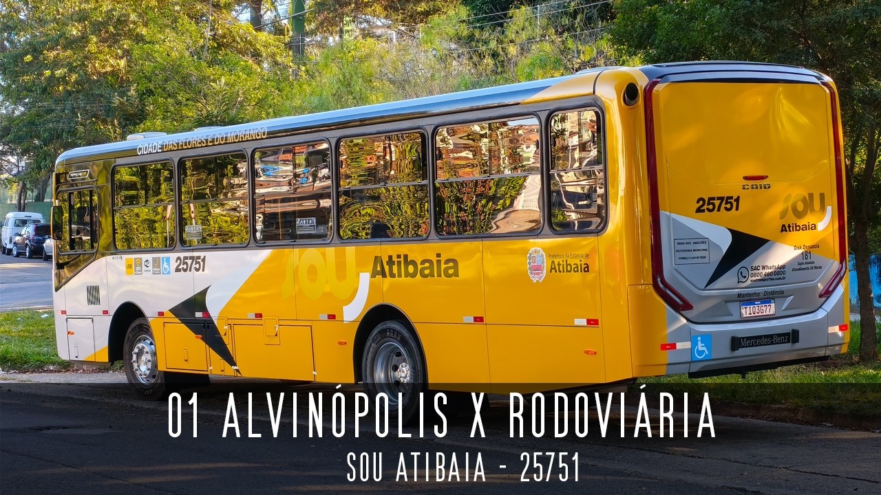 Atibaia - 01 Alvinópolis X Rodoviária (via Major) | APACHE VIP V OF 1619