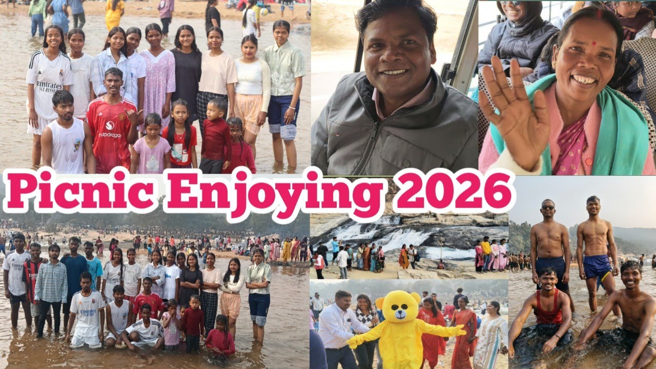 Naya Saal 2026 Ka Picnic Pandapunding Me // नया साल 2026 का पिकनिक पाण्डपुंडिंग में Full Enjoy 🎉🎉💯