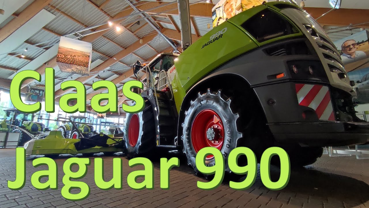 Claas Jaguar 990 - Feldhäcksler - Forage harvester - Technoparc