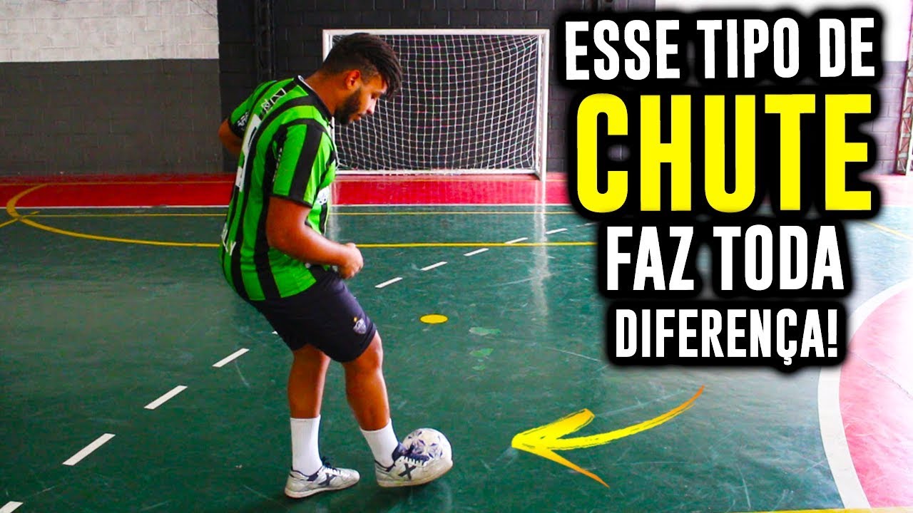 Como Jogar Futsal? Aprenda a USAR CHUTE DE CHAPA NO FUTSAL #55