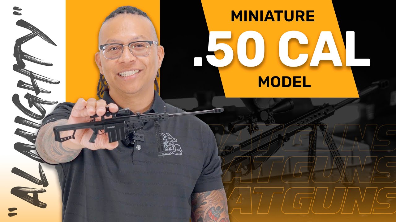 GoatGuns BARRETT .50cal Model 82A1 | Unboxing & How to Assemble