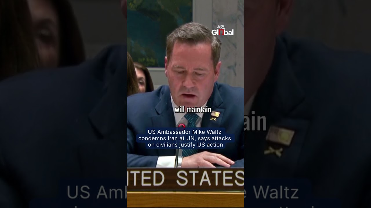 US Strikes: US Ambassador Defends Strikes on Iran at UN, Says Attacks Justified #iranisraelwar