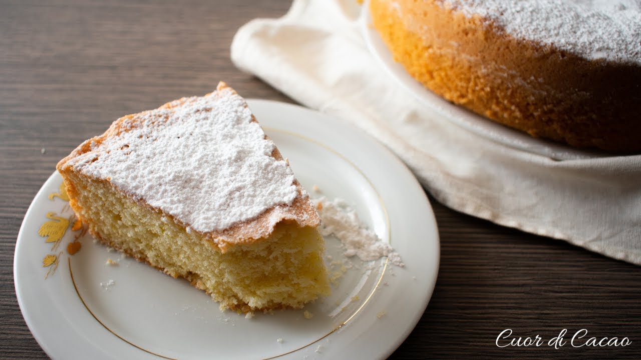 Torta soffice al Bergamotto