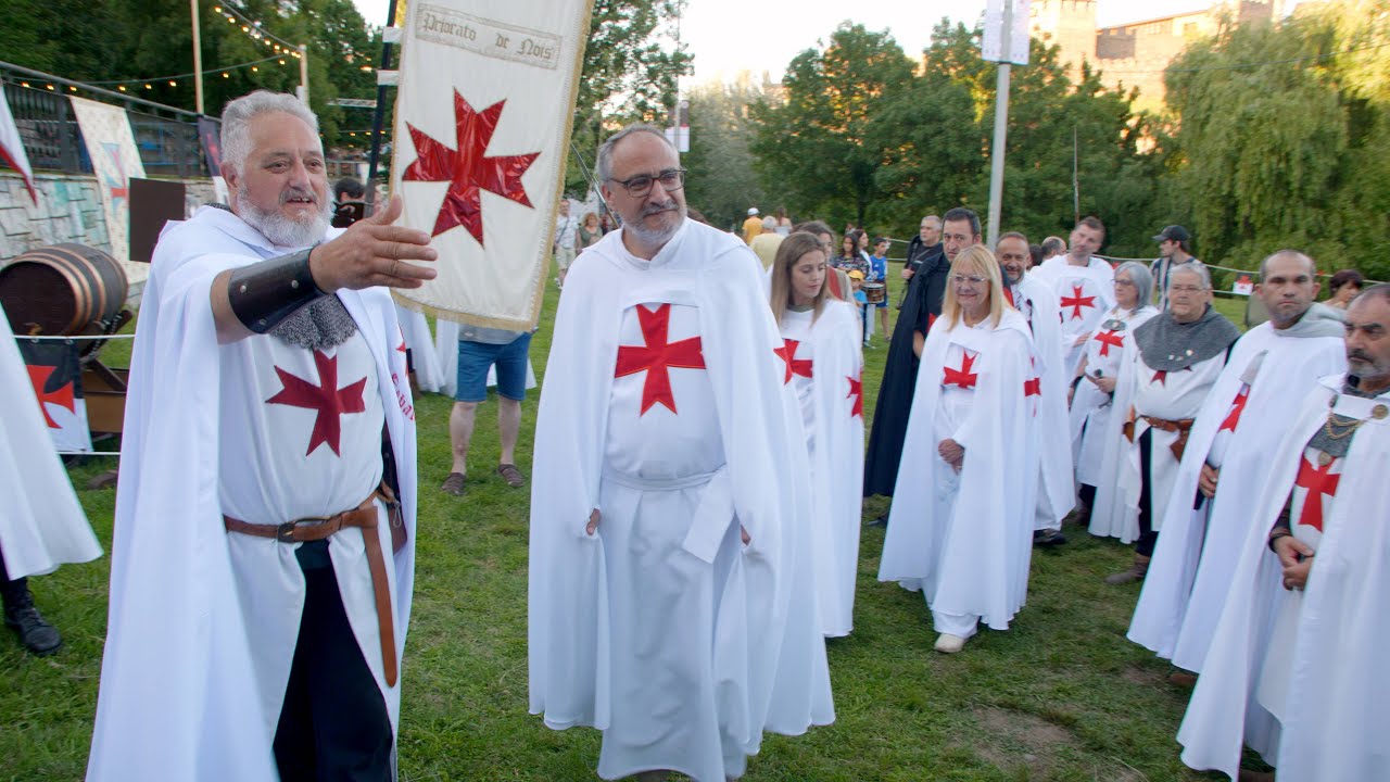 La Noche Templaria inaugura Ponsferrata y celebra la Cena Templaria en su nueva ubicación