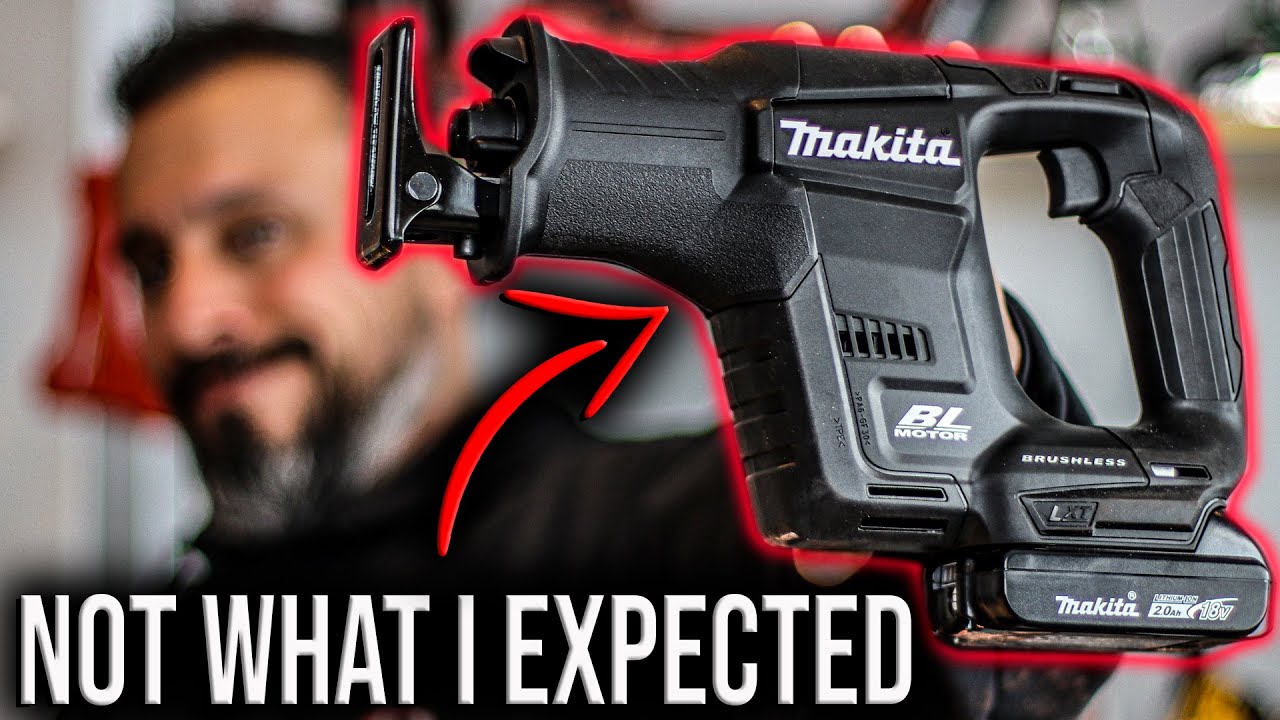 MAKITA Sub Compact Reciprocating Saw IS NOT WHAT I EXPECTED! (think twice)