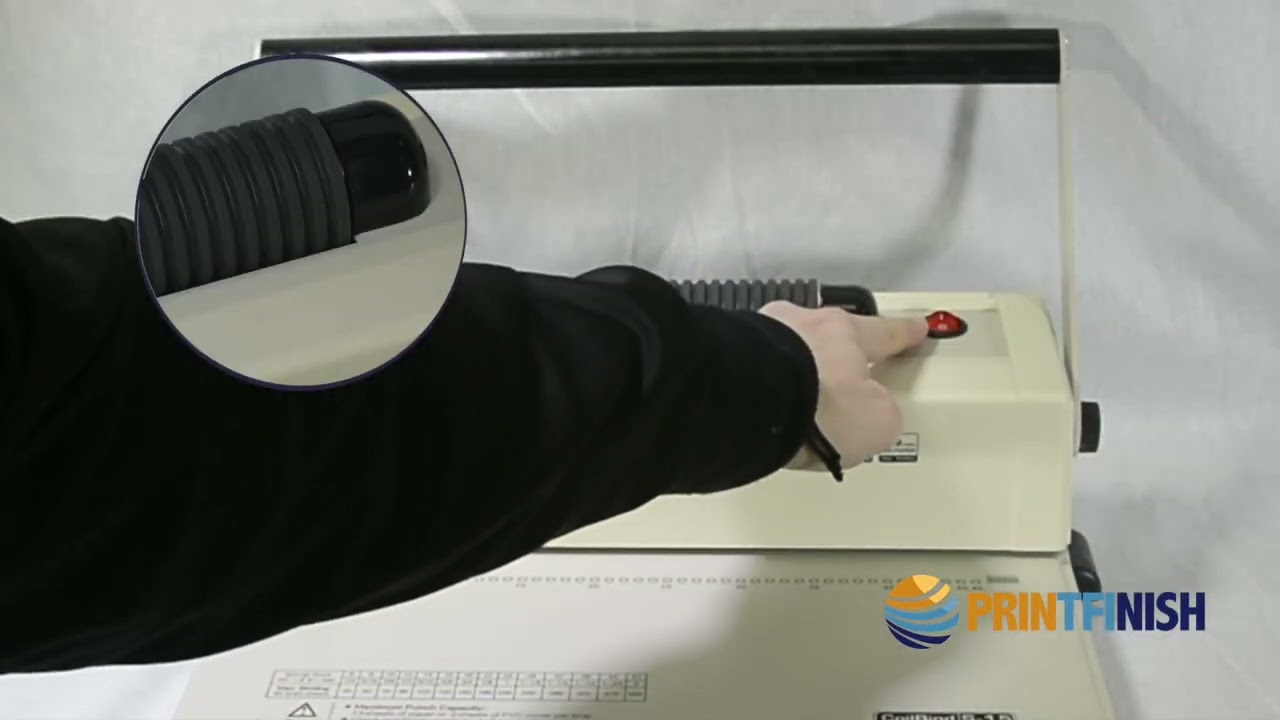Printfinish - Coilbind S-15 Manual Spiral Coil Binding Machine