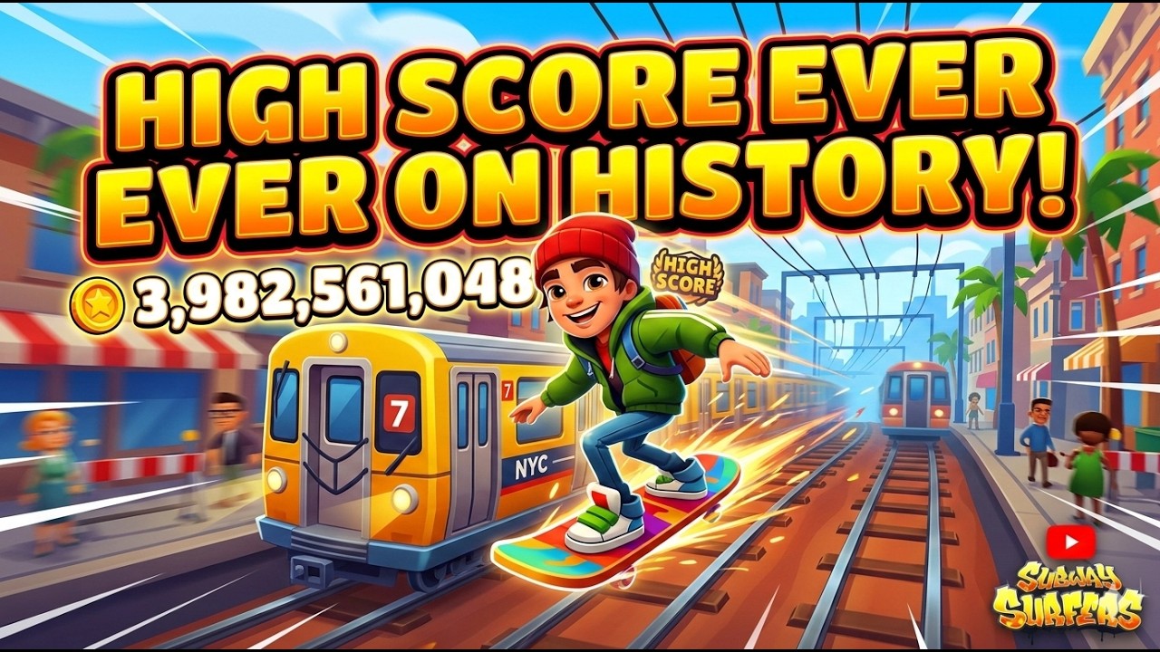 Subway Surfers Highest Score Ever On YouTube ! Live with DevoePlayzz