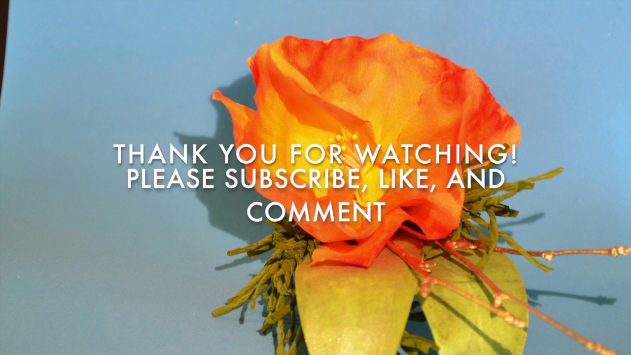 Custom Dyed Crepe Paper for Paper Flowers Tutorial