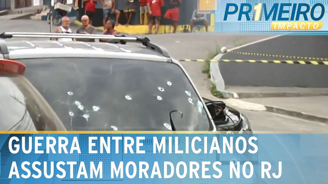 Disputa por território inflama guerra entre milícias no RJ | Primeiro Impacto (11/04/24)