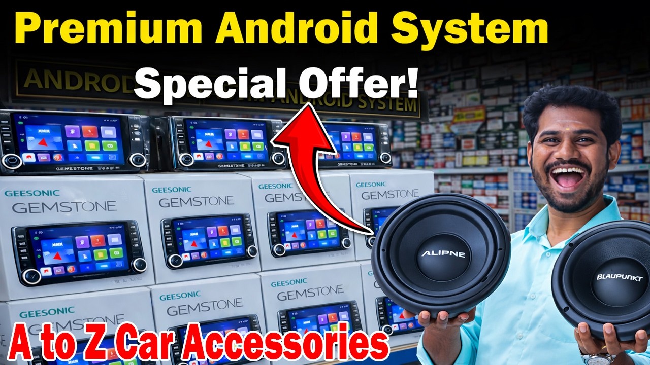 Car Android System Best Price இங்க தான் |  A to Z Car accessories available at Lowest Price