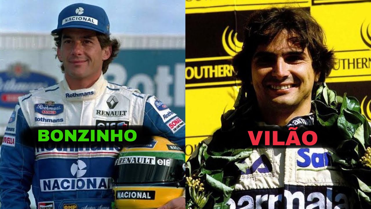 AYRTON SENNA VS NELSON PIQUET, QUAL FOI O MELHOR PILOTO DA FORMULA 1? #f1 #formula1 #senna