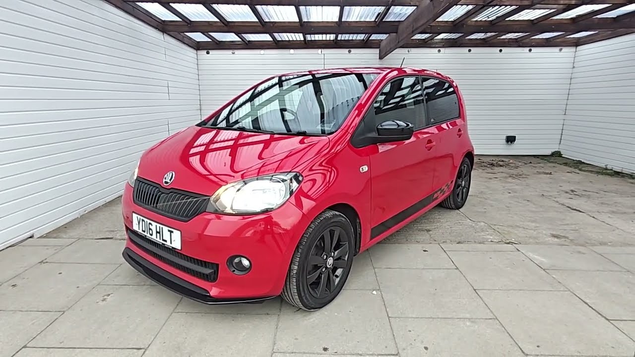 2016 SKODA CITIGO 1.0 MPI Monte Carlo Hatchback 5dr Бензин Механическая Евро 6 (60 л.с.)