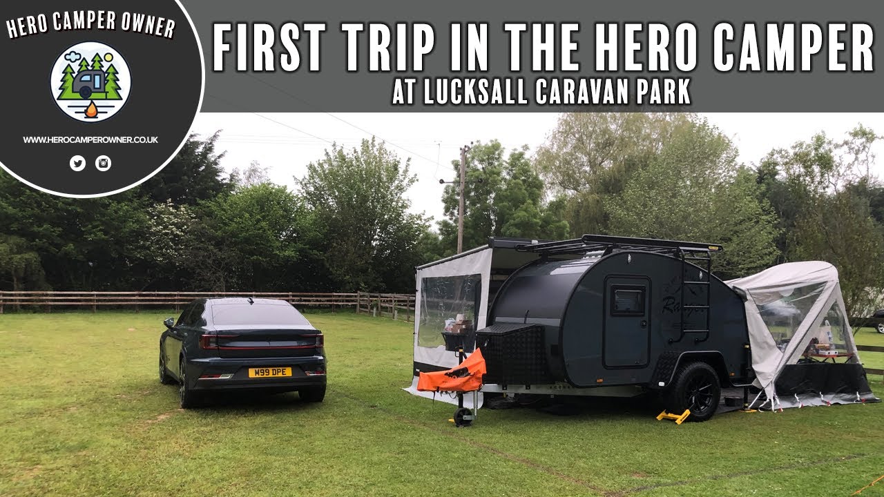 First trip in the Hero Camper Ranger - Lucksall Caravan and Camping Park