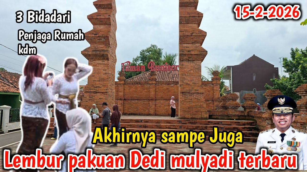 Kondisi Lembur Pakuan sebelum Munggah puasa Rame Mbludak sayang nya sudah siang jam 11
