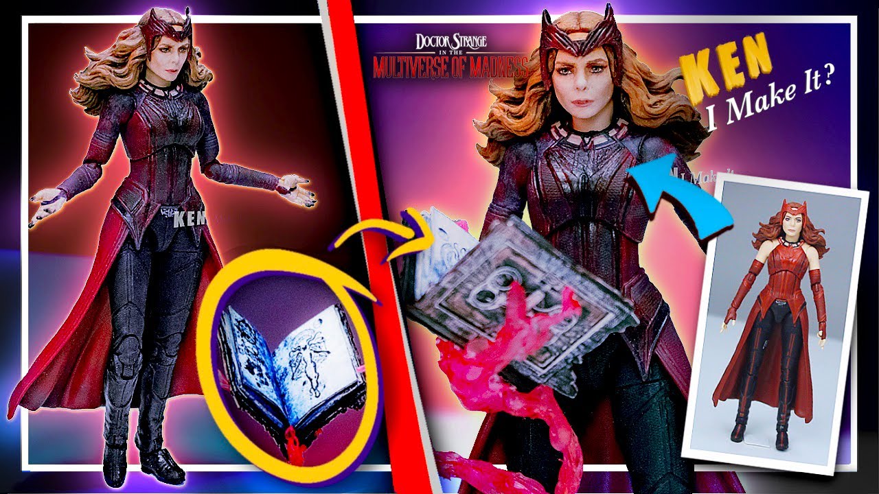 Marvel Legends АЛАЯ ВЕДЬМА + ТЁМНЫЙ ХОЛД - Доктор Стрэндж в мультивселенной безумия | Ken I Make It