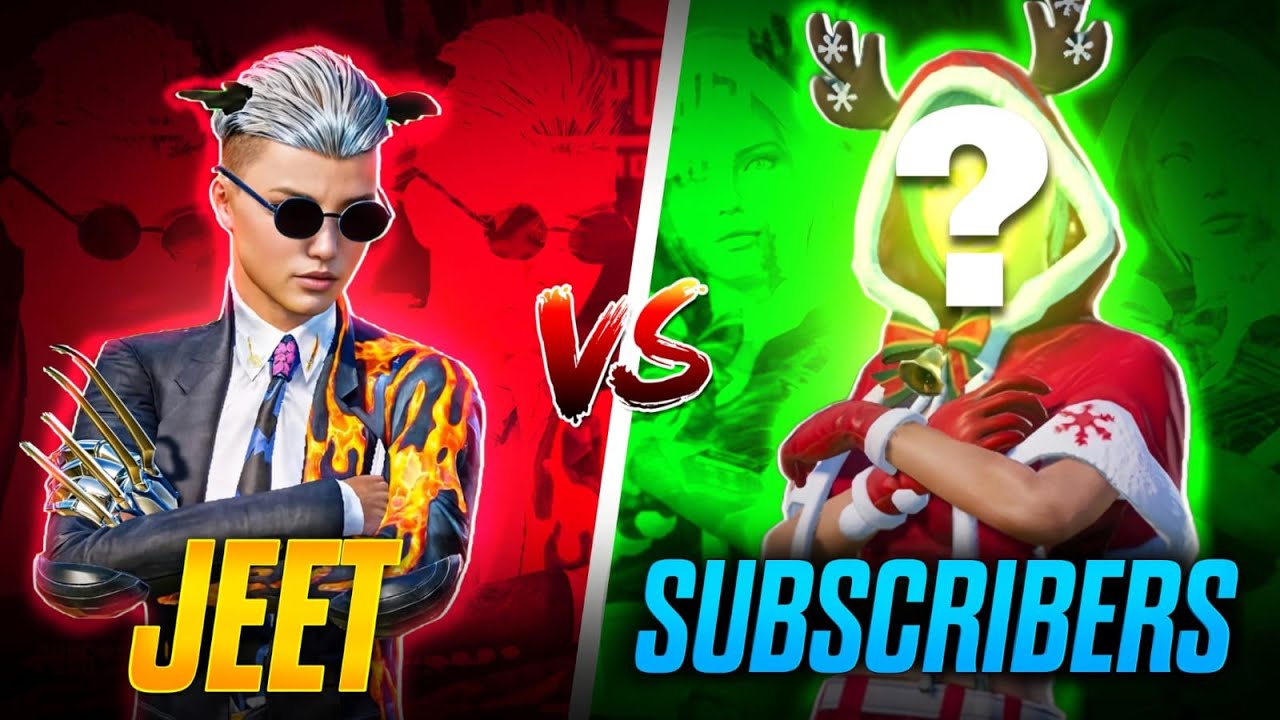 1V1 TDM WITH SUBSCRIBERS🙂‍↔️❤️ | JEET AREA IS LIVE