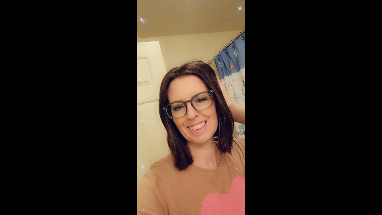 Emily hair topper by Uniwigs cut into a bob