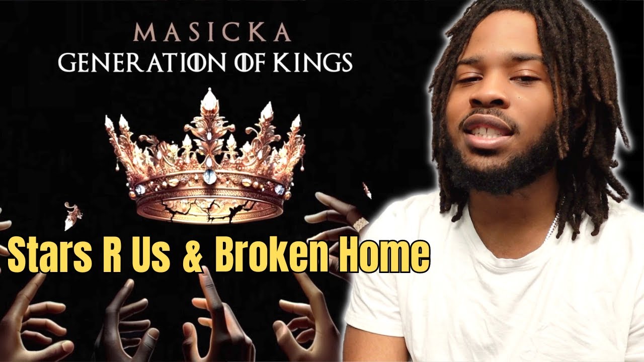 2 Reactions in 1 video🔥 | Masicka, Popcaan - Stars R Us / Broken Home (REACTION)
