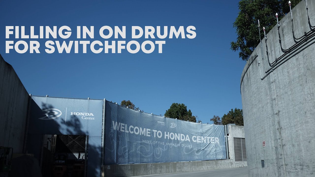 Filling In With Switchfoot On Drums
