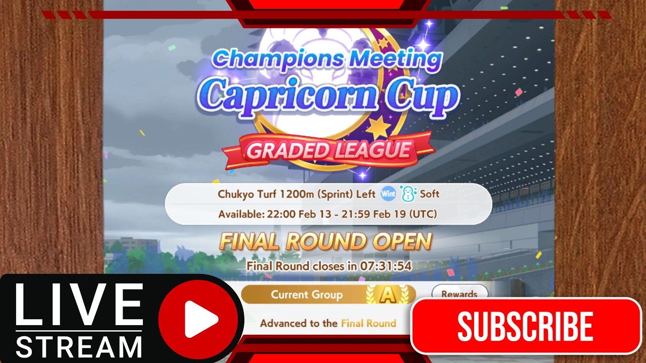 FINAL CM CAPRICORN CURREN CHAN TERLALU KUAT  - UMA MUSUME : PRETTY DERBY