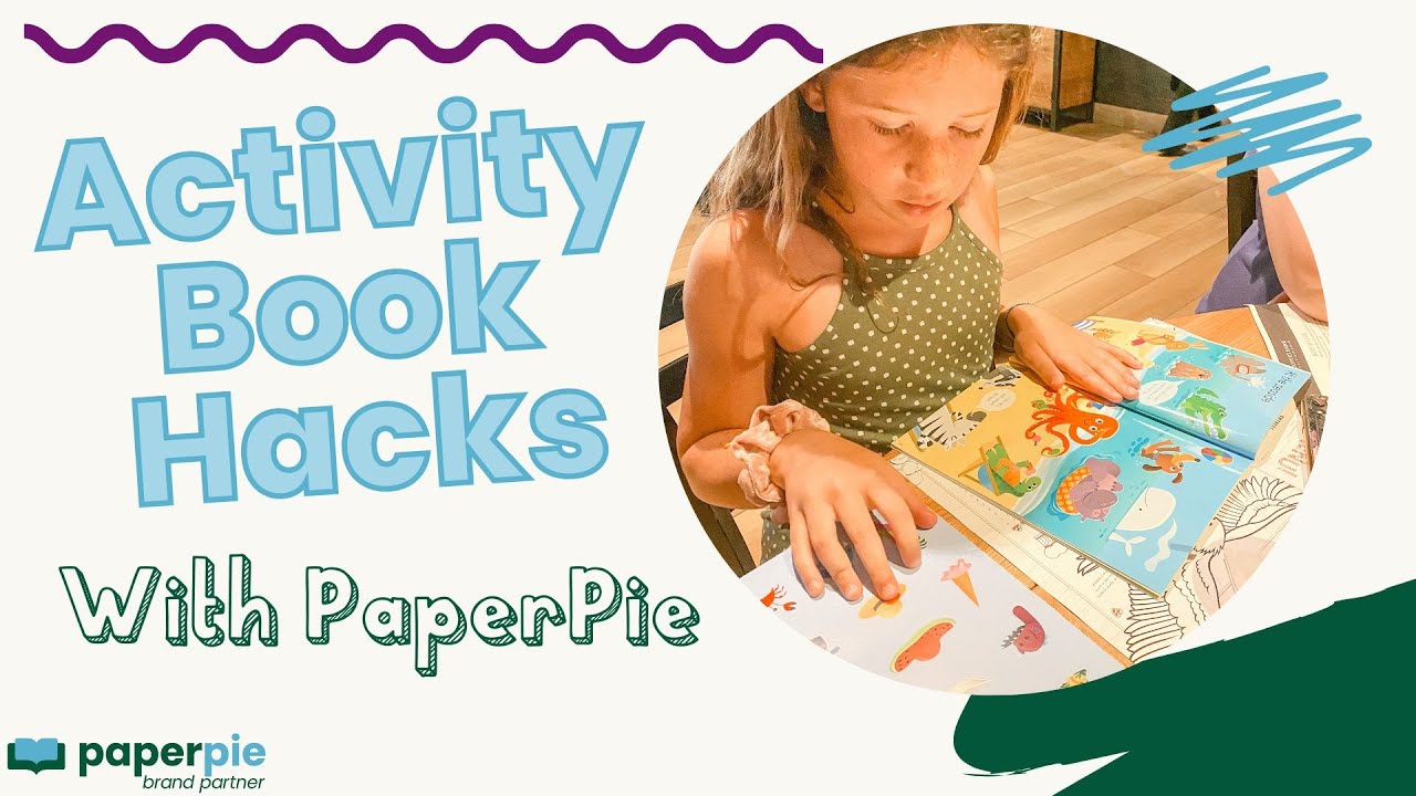 Activity Book Hacks With PaperPie