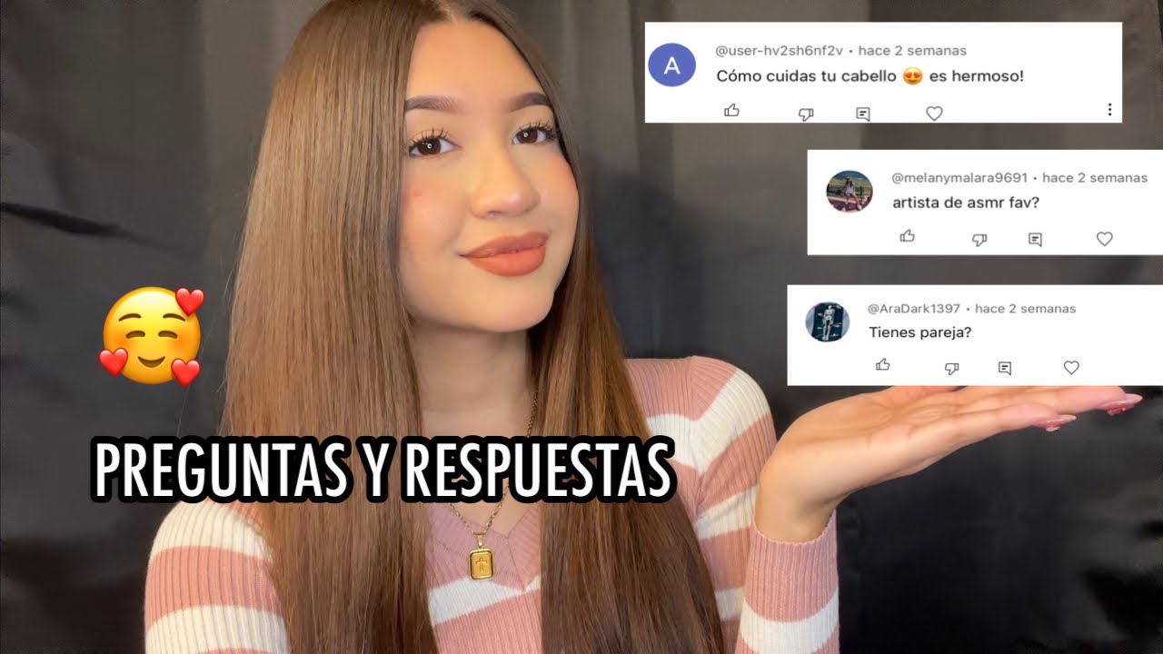 ASMR respondo todas sus preguntas 🧸mucha platica💕